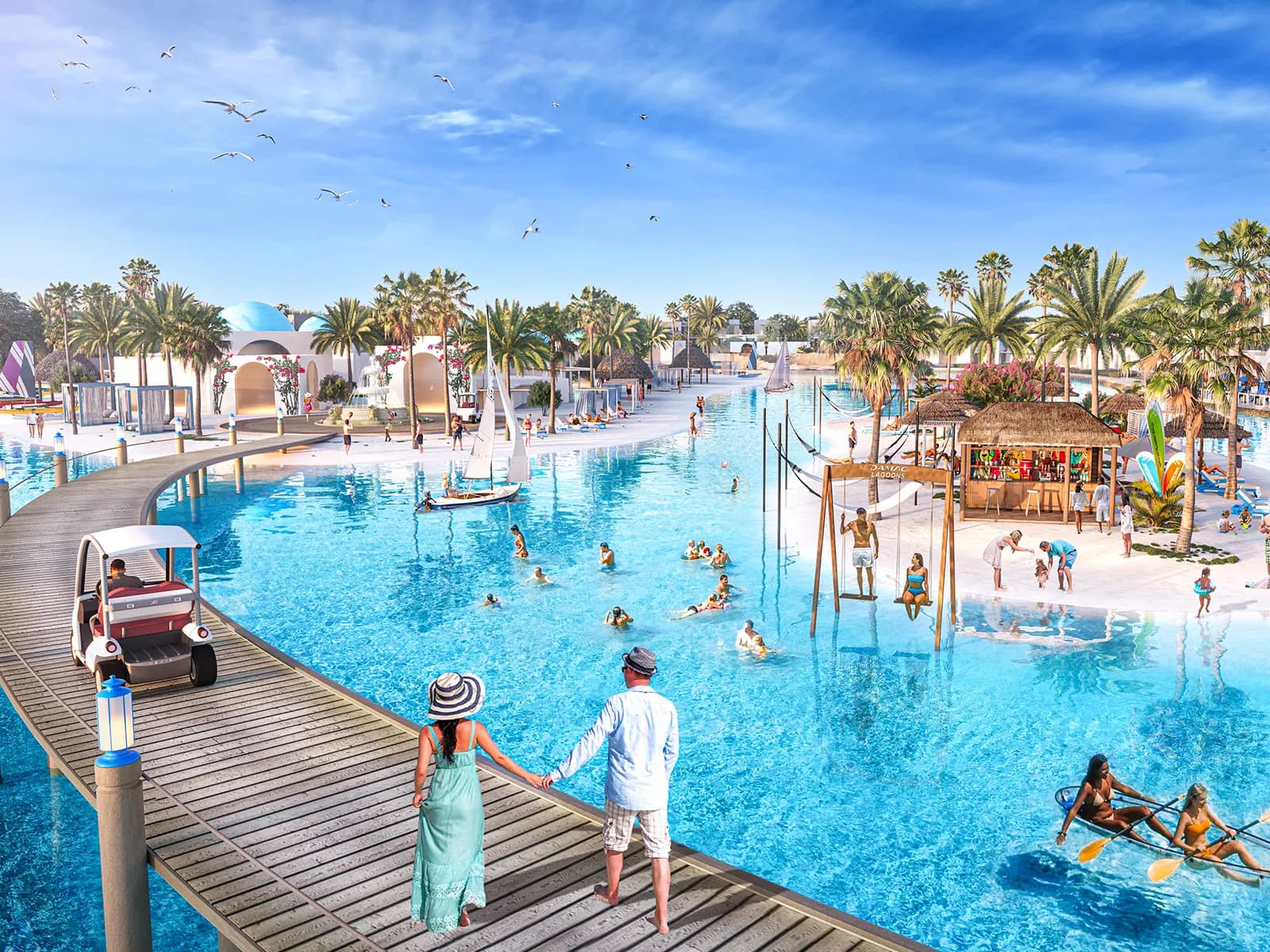 Crystal lagoons & water activities